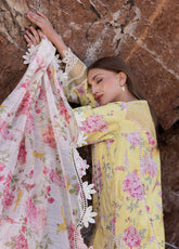 Flow by Crimson Embroidered Lawn Suits Unstitched 3 Piece - CSS25FL 3A WHO'S THAT GIRL